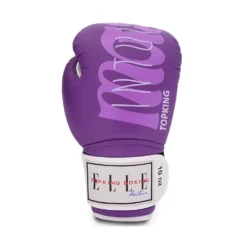 Top King X Elle Active “Intuition Magic” Muay Thai Gloves -Fight Gloves Store tkbxelle purple 3