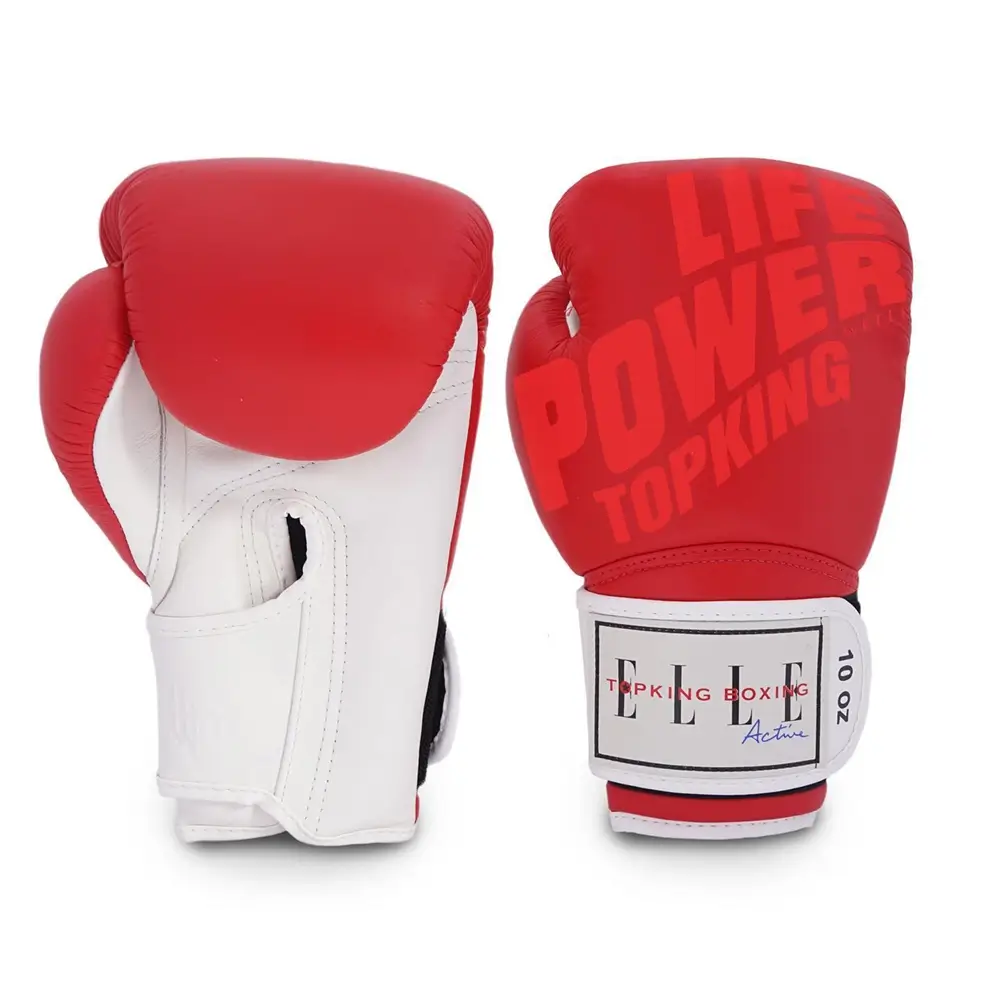 Top King X Elle Active “Life Power” Muay Thai Gloves 4 Top King X Elle Active “Life Power” Muay Thai Gloves - Image 2