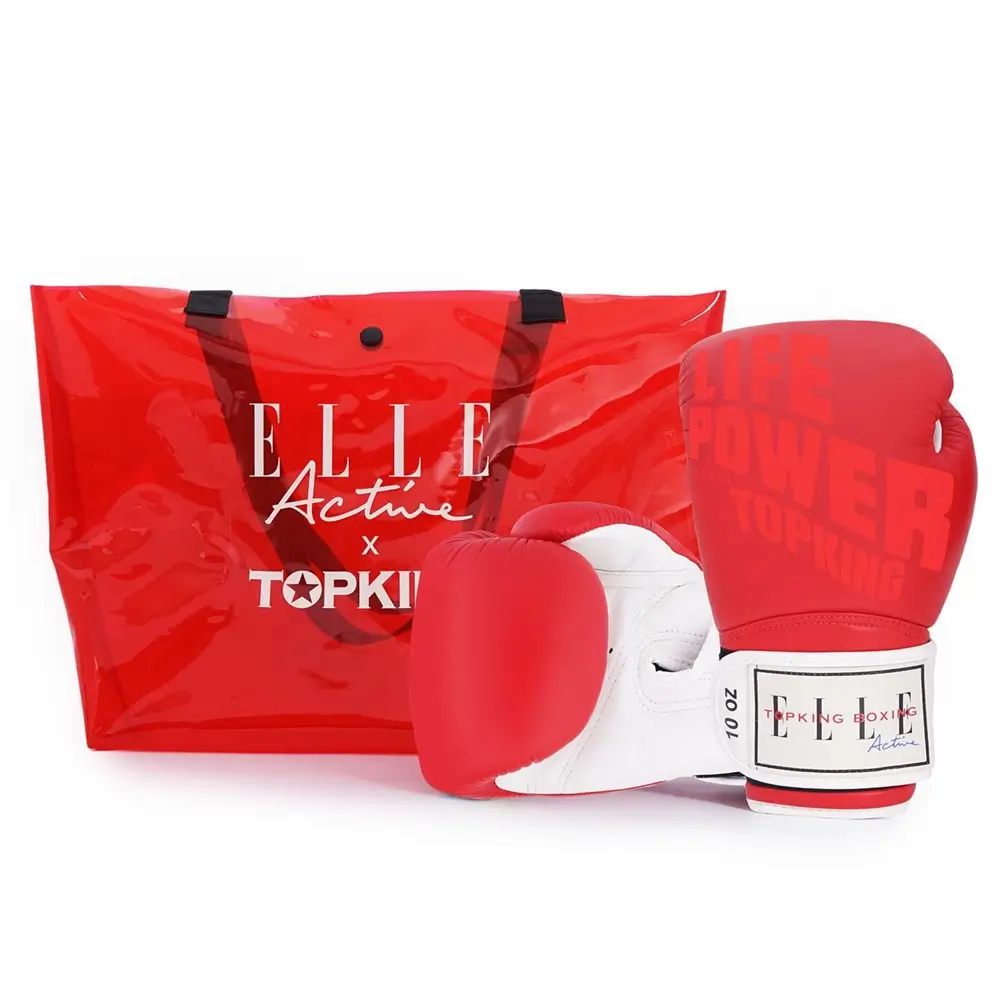 Top King X Elle Active “Life Power” Muay Thai Gloves 3 Top King X Elle Active “Life Power” Muay Thai Gloves
