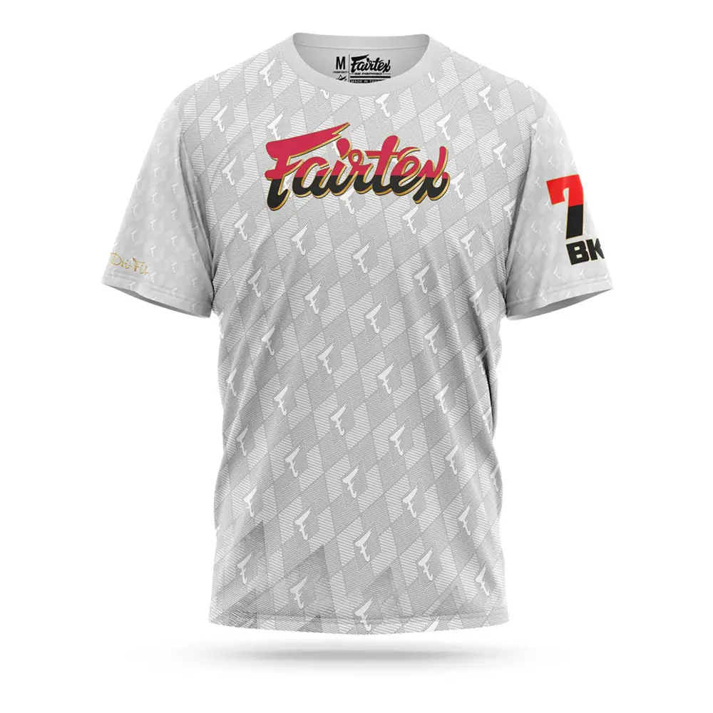 Fairtex TST172 Dri Fit T-Shirt White 3 Fairtex TST172 Dri Fit T-Shirt White