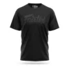 Fairtex TST180 Black-Black Script T-Shirt