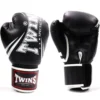 Twins FBGVDM3-TW6 Black Non-Leather Muay Thai Gloves -Fight Gloves Store tw6 black t