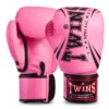 Twins FBGVDM3-TW6 Pink Non-Leather Muay Thai Gloves -Fight Gloves Store tw6 pink