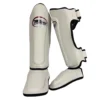 Twins SGS10 White-Black Double Padded Shin Guards