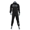 Fairtex VS3 Vinyl Sweatsuit Black-Grey -Fight Gloves Store vs3 black grey 1